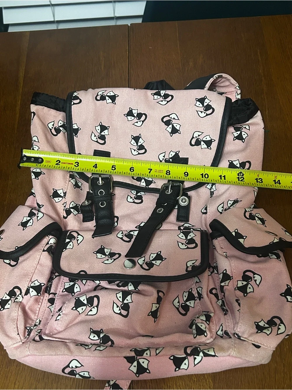 Candies fox backpack pink
